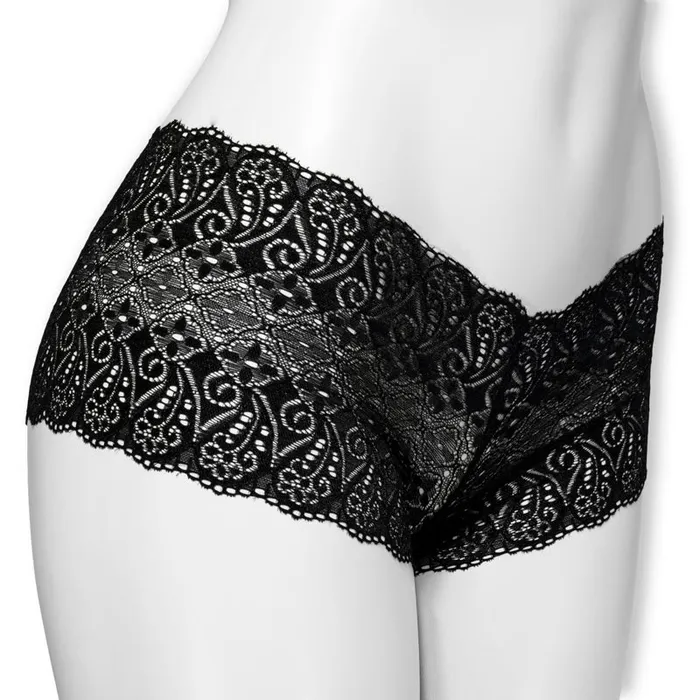 Eden Novelties Couples | La Lure Delicate Lace Boyshort Panties