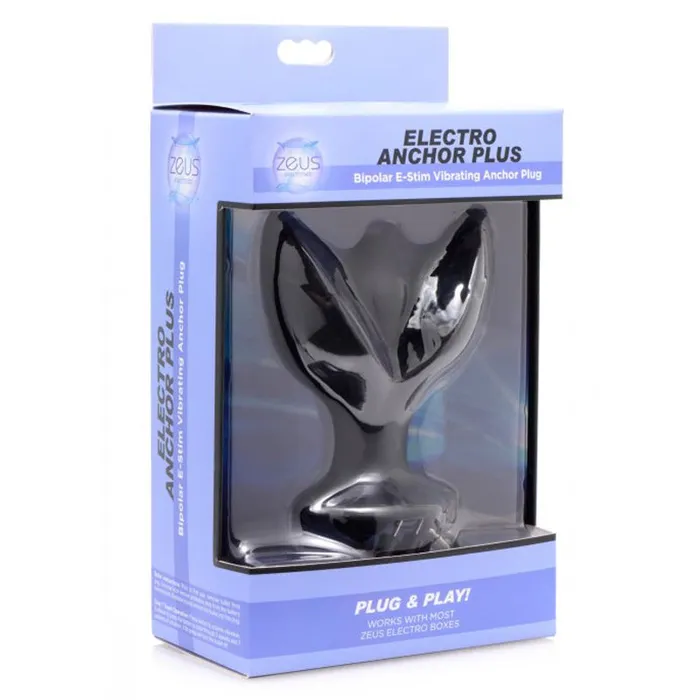 Electro Anchor eStim Vibrating Anal Plug XR Brand Male Sex Toys
