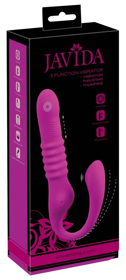 Javida Vibrators | Vibratore Rabbit Up & Down e Doppia Stimolazione Vaginale/Clitoridea