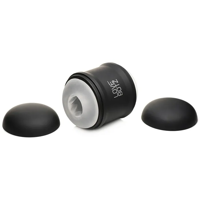 Lovebotz Male Sex Toys Love Botz Masturbator 10X Cyber Stroke Vibrating Stroker Dubbele open uiteinden zwart Lovebotz Male Sex Toys Love Botz Masturbator 10X Cyber Stroke Vibrating Stroker Dubbele open uiteinden zwart