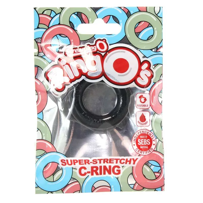Male Sex Toys Screaming O RingO black only Cock Ring