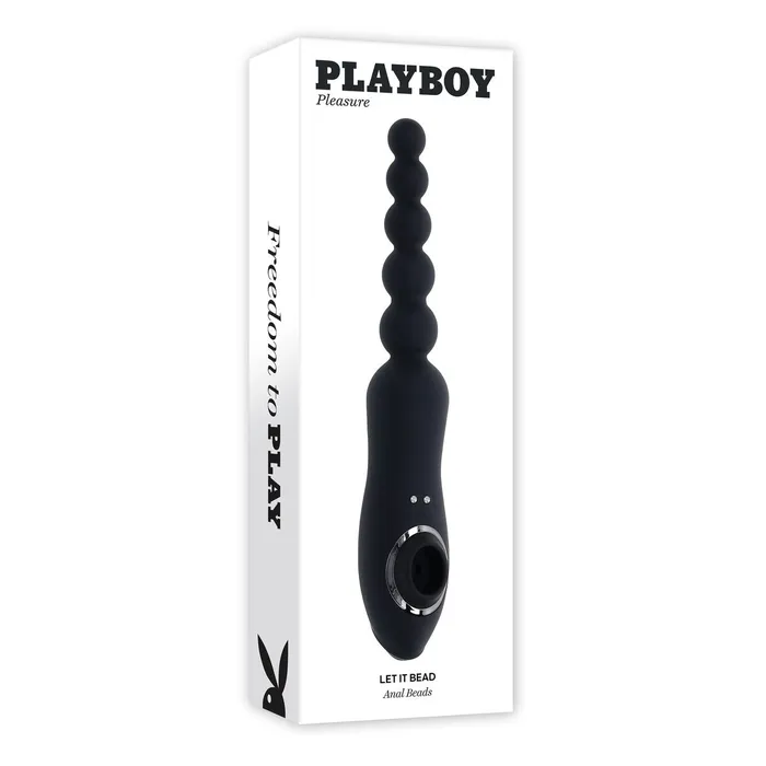 Playboy Male Sex Toys | Vibratore Anale Cassini Nero Playboy Let it Bead Nero Playboy Male Sex Toys | Vibratore Anale Cassini Nero Playboy Let it Bead Nero