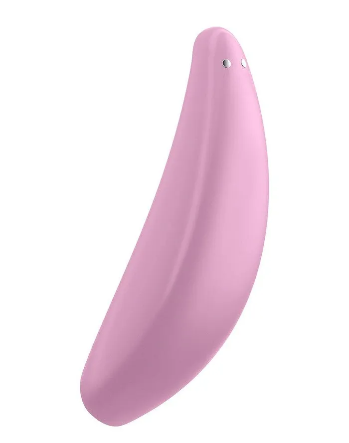 Satisfyer - Curvy 3+ pink App Controlled luchtdruk opleg Vibrator | Satisfyer Vibrators