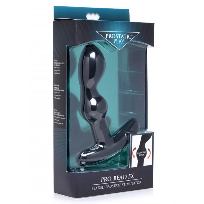 XR Brand Male Sex Toys ProBead 5X Beaded Prostate Stimulator