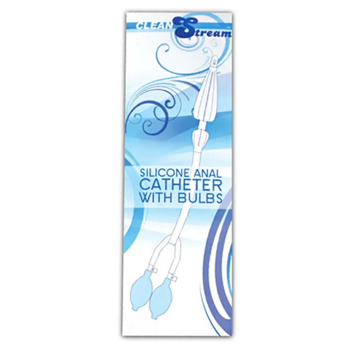 XR Brand Male Sex Toys Silicone Anal Catheter with Bulbs