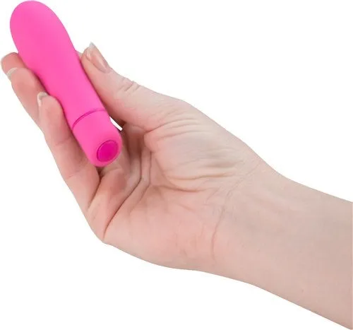 BMS Factory Anal Soft Rain Power Bullet 3 Inch Breeze Coated 7 Function Pink