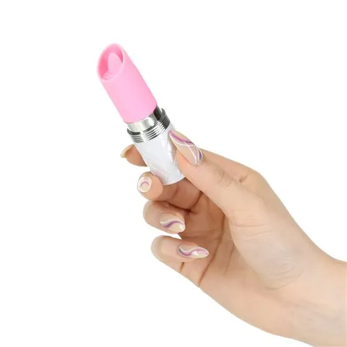 BMS Vibrators | Pillow Talk Lusty Flickering Massager W/ Crystal
