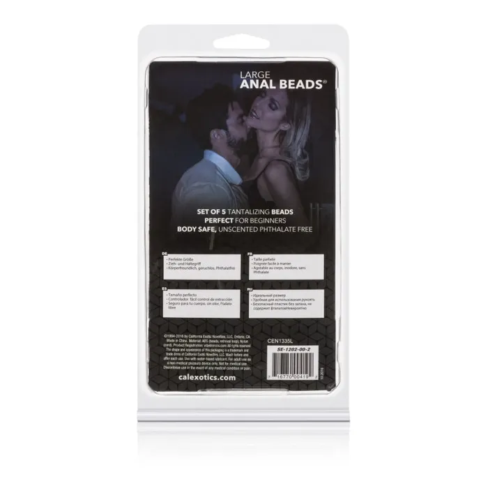 CalExotics Anal Beads - Large | Male Sex Toys CalExotics Anal Beads - Large | Male Sex Toys