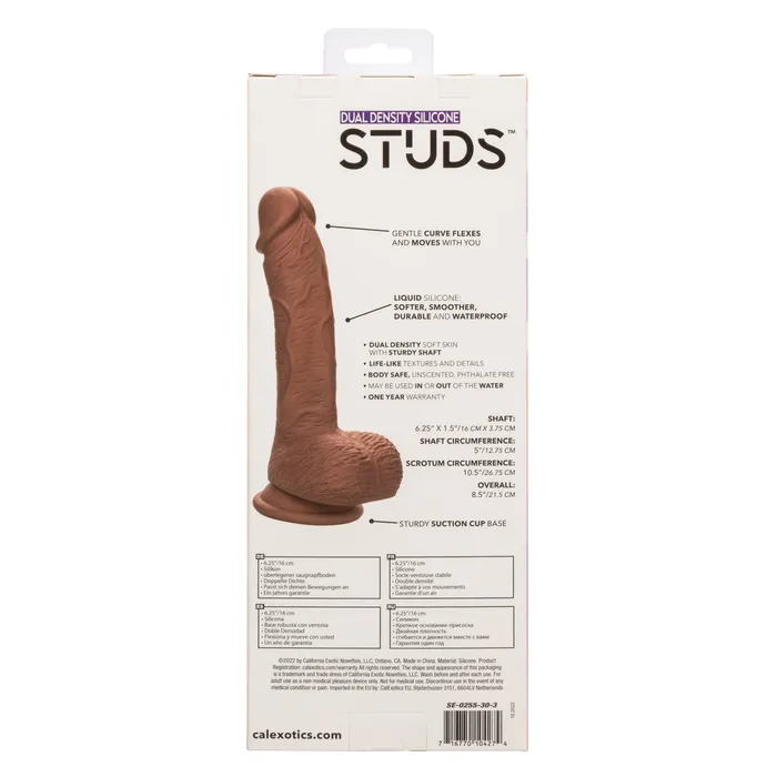 CalExotics Anal | Dual Density Silicone Studs Inch
