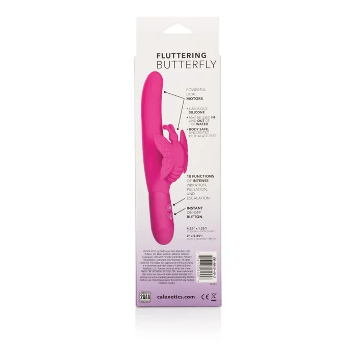 CalExotics Fluttering Butterfly - Pink | Vibrators
