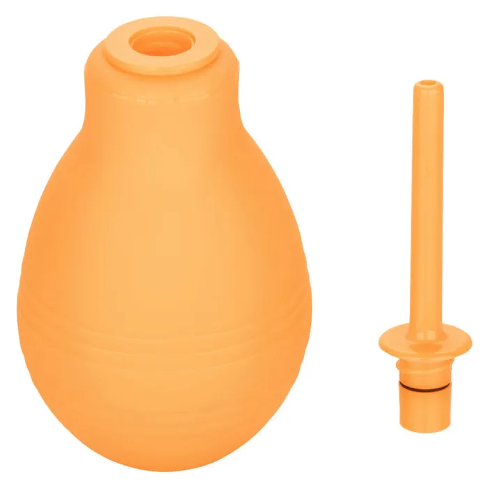 Calexotics Male Sex Toys | Cheeky One-Way Flow Douche - Orange Calexotics Male Sex Toys | Cheeky One-Way Flow Douche - Orange