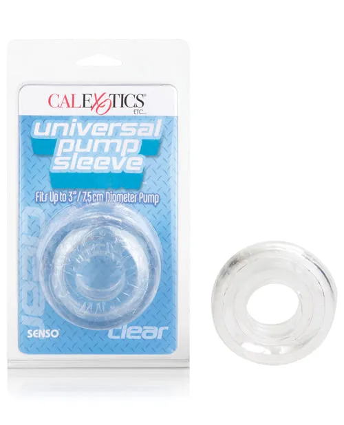 CalExotics Male Sex Toys Universal Pump Sleeve Clear