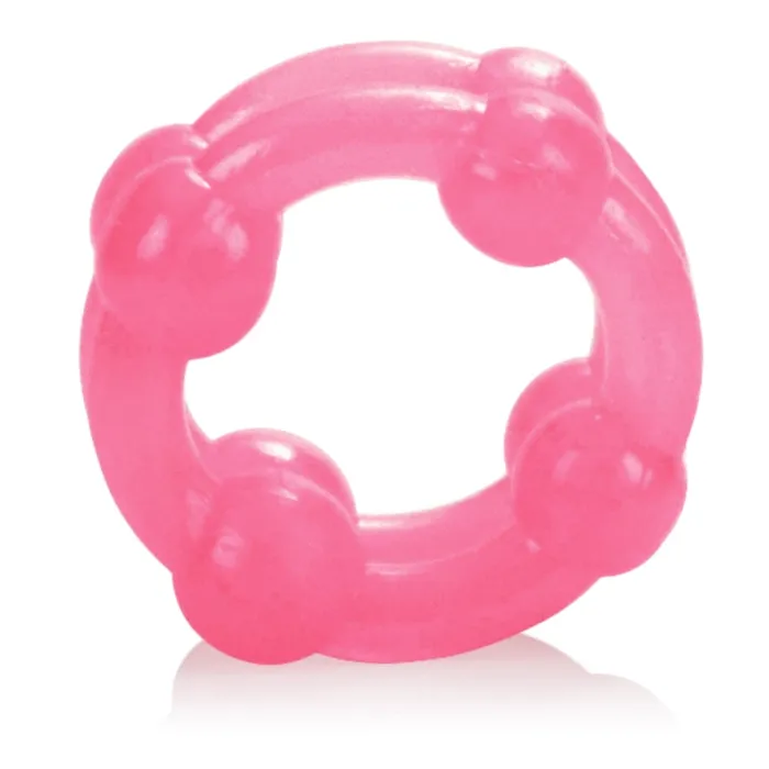 CalExotics Vibrators | Island Rings - Double Stacker - Pink CalExotics Vibrators | Island Rings - Double Stacker - Pink