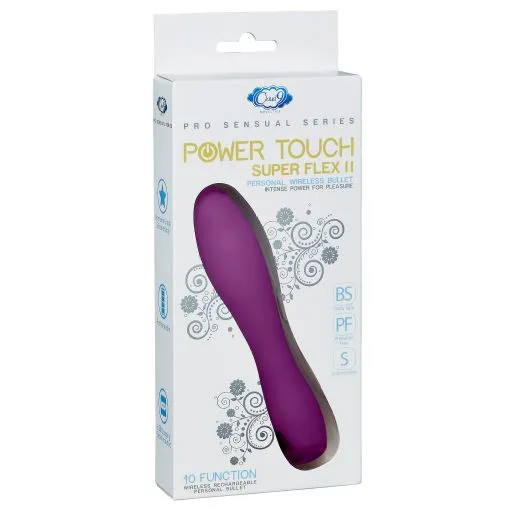 Cloud 9 Pro Sensual Power Touch Super FlexIi Vibrator | Cloud 9 Novelties Female Sex Toys