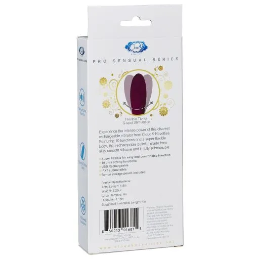 Cloud 9 Pro Sensual Power Touch Super FlexIi Vibrator | Cloud 9 Novelties Female Sex Toys