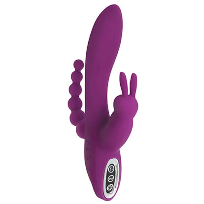 Curve Toys Power Bunnies Quivers 10x Violet Male Sex Toys