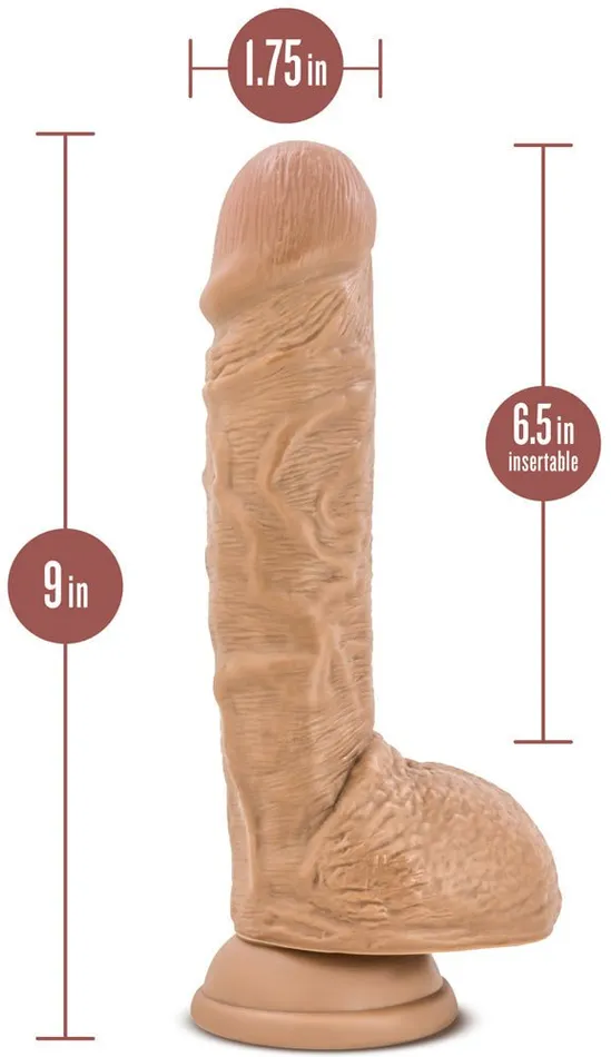 Dildos | Blush Au Naturel - Big - Inch Dildo - Moch Dildos | Blush Au Naturel - Big - Inch Dildo - Moch