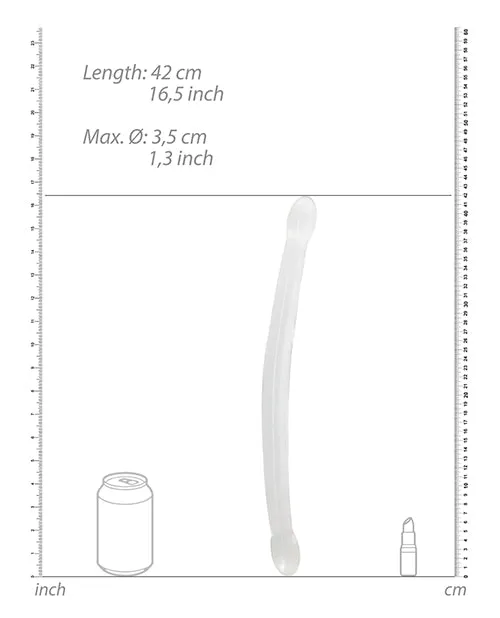 Dildos | Shots America Shots Realrock Crystal Clear 17