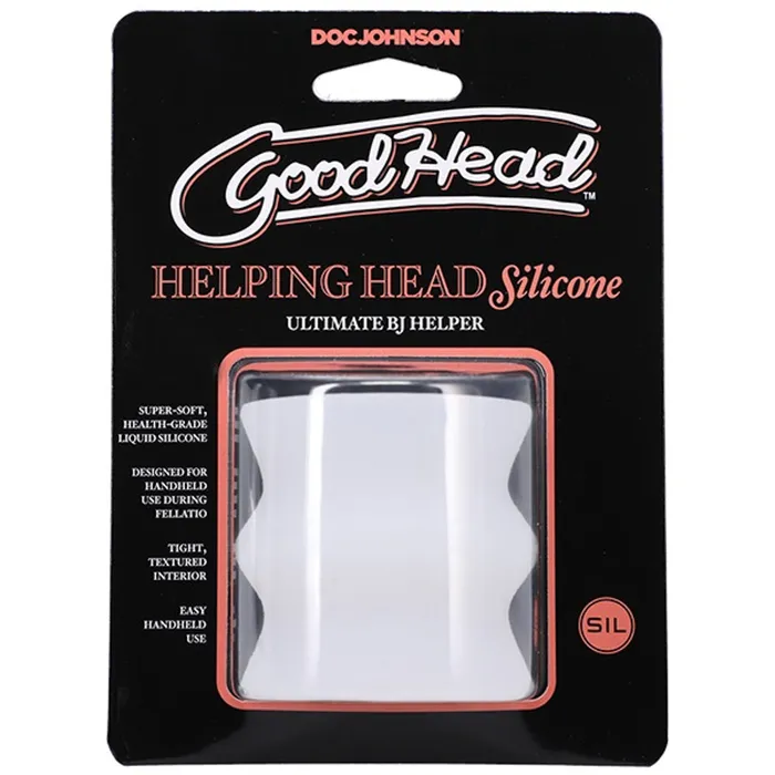 Doc Johnson Male Sex Toys GoodHead Helping Head Silicone