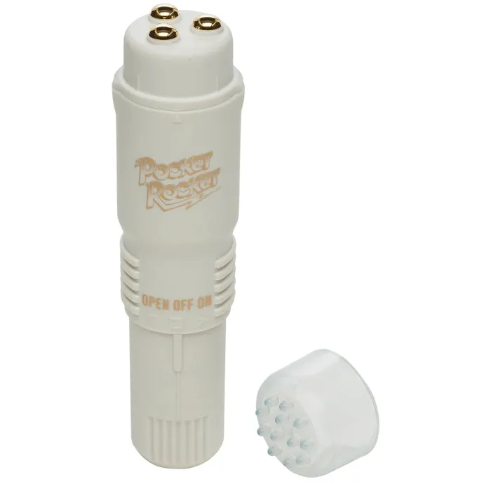 Doc Johnson Male Sex Toys | The Original Pocket Rocket - White Doc Johnson Male Sex Toys | The Original Pocket Rocket - White