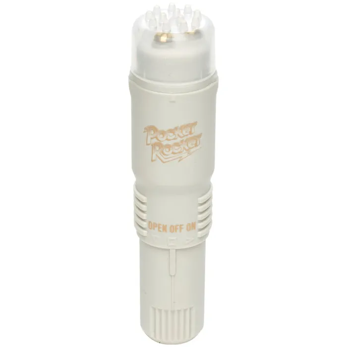 Doc Johnson Male Sex Toys | The Original Pocket Rocket - White Doc Johnson Male Sex Toys | The Original Pocket Rocket - White
