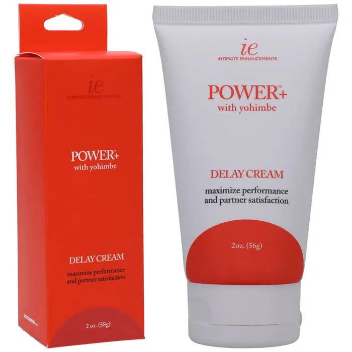 Doc Johnson Power With Yohimbe Delay Cream Doc Johnson Male Sex Toys
