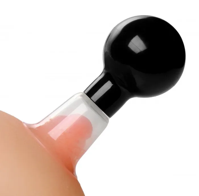 Female Sex Toys XR Brands Size Matters See Thru Nipple Enlarger Pumps