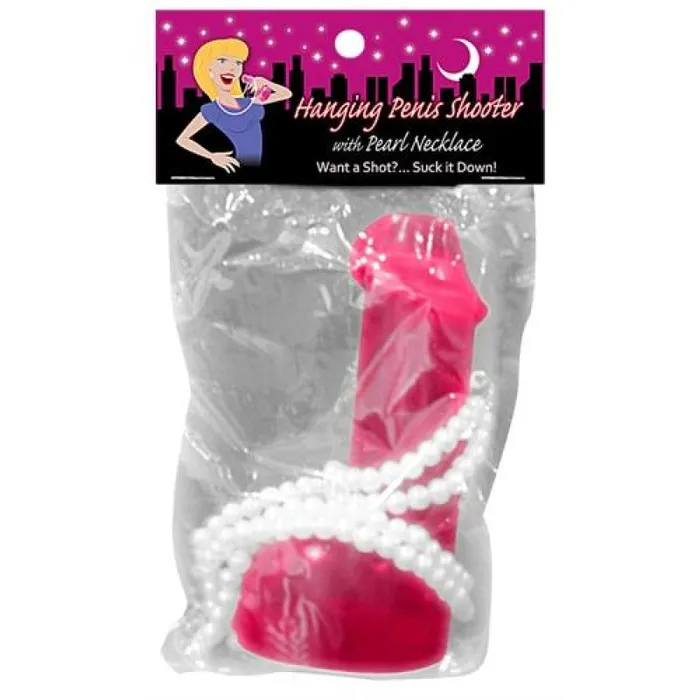 Kheper Games Male Sex Toys Hanging Penis Shooter With Pearl Necklace
