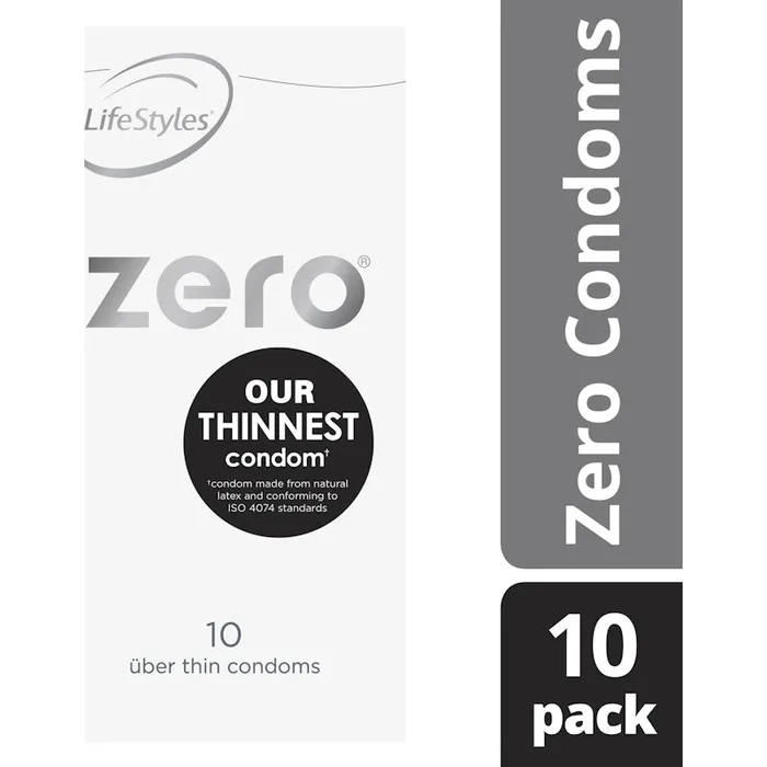 LifeStyles Male Sex Toys | LifeStyles Zero 10 Condoms