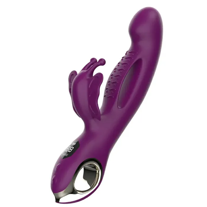Lovetoyshub 3in1 Butterfly Clitoral Vibrator with Multiple Vibration Modes Female Sex Toys