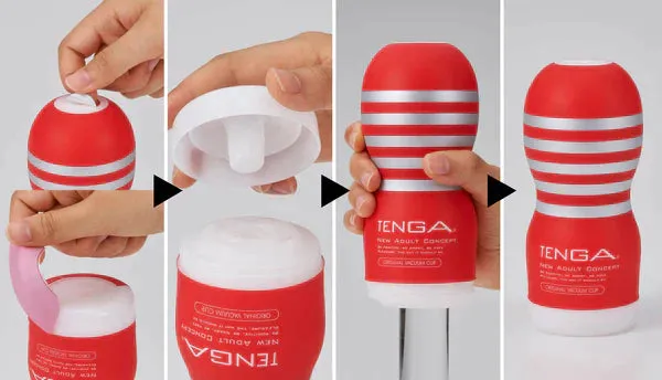 LUNA PARK LOVE Male Sex Toys | Set of 10 PREMIUM TENGA ORIGINAL VACUUM CUP SOFT Japan Version
