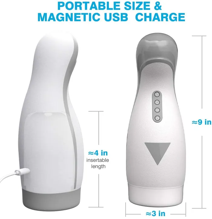 Lusty Age Stroker with Suction & Vibration Heating for Men Masturbation | Male Sex Toys