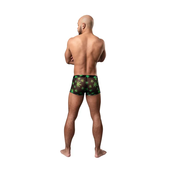Male Power Male Sex Toys Hazy Dayz Pouch Short Small Pot Leaf