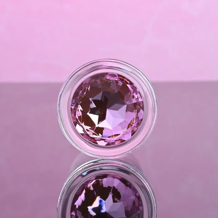 Male Sex Toys | Adam & Eve Adam and Eve PINK GEM GLASS PLUG MEDIUM-(ae-wf-1140-2) Male Sex Toys | Adam & Eve Adam and Eve PINK GEM GLASS PLUG MEDIUM-(ae-wf-1140-2)