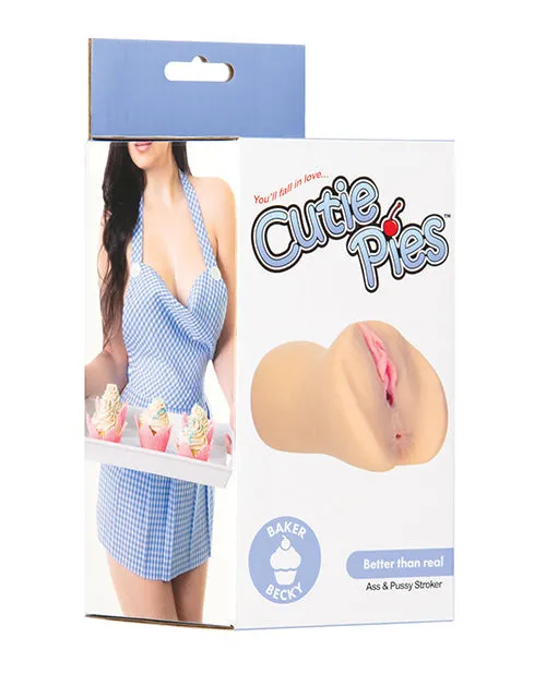 Male Sex Toys BMS Cutie Pies Baker Becky Ass Pussy Stroker