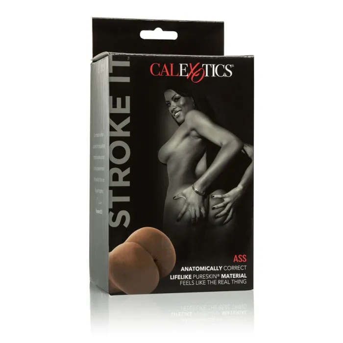 Male Sex Toys | CalExotics Stroke It Ass - Brown Male Sex Toys | CalExotics Stroke It Ass - Brown