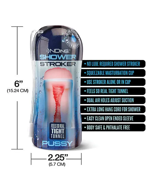 Male Sex Toys | Global Novelties Shower Stroker Pussy - Ivory