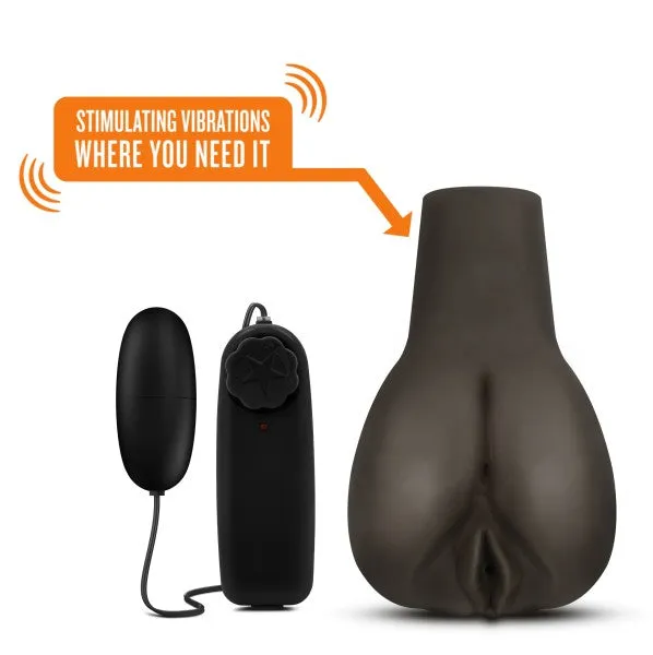 Male Sex Toys | Hot Chocolate Doggy Style Deanna Vibrating Realistic Masturbator Chocolate - Blush Novelties Male Sex Toys | Hot Chocolate Doggy Style Deanna Vibrating Realistic Masturbator Chocolate - Blush Novelties