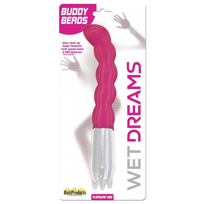 Male Sex Toys Hott Products Wet Dreams Buddy Beads Magenta