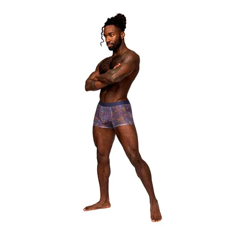 Male Sex Toys Male Power Lingerie Male Power Sheer Prints Seamless Sheer Short Spatter XL Male Sex Toys Male Power Lingerie Male Power Sheer Prints Seamless Sheer Short Spatter XL
