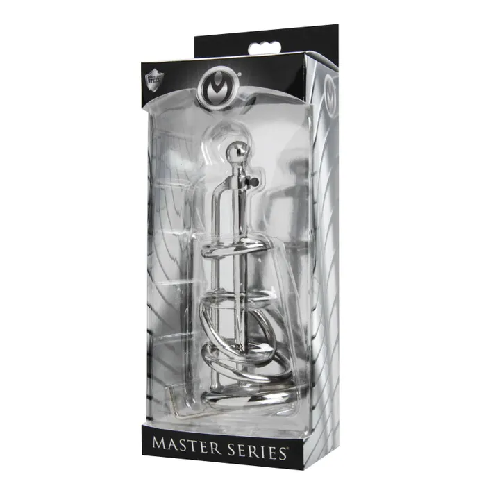 Male Sex Toys Master Series Gates of Hell With Urethral Plug XR Brands Master Series Male Sex Toys Master Series Gates of Hell With Urethral Plug XR Brands Master Series