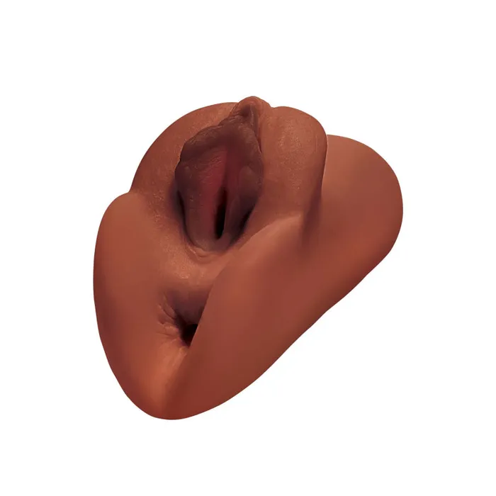 Male Sex Toys | Perfect Pussy Double Stroker - Brown - Pipedream Male Sex Toys | Perfect Pussy Double Stroker - Brown - Pipedream