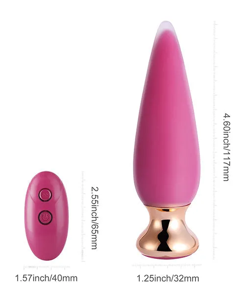 Male Sex Toys | Uc Global Trade INChoney Play B Doro Plus Vibrating Anal Plug With Remote Control - Pink