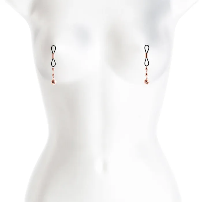 NS Novelties Vibrators | Bound Nipple Clamps - D1 - Rose Gold-(nsn-1302-61) NS Novelties Vibrators | Bound Nipple Clamps - D1 - Rose Gold-(nsn-1302-61)