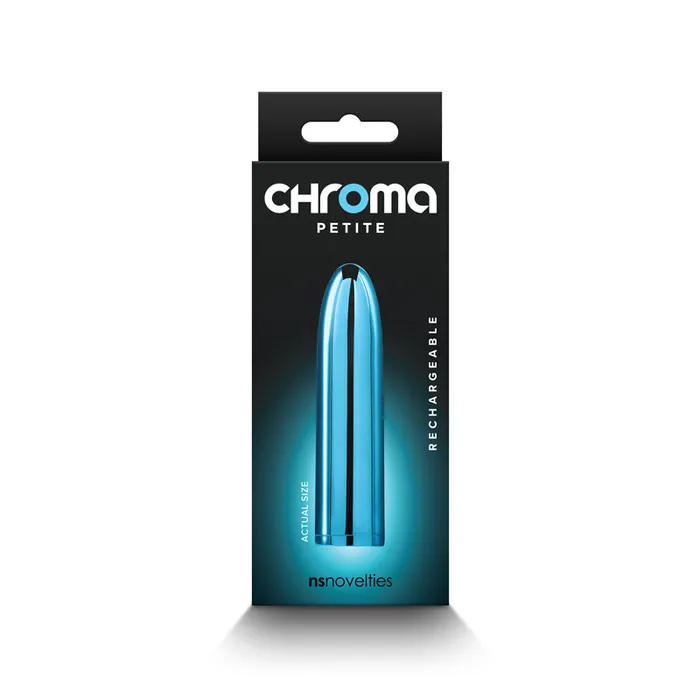 NS Novelties Vibrators | Chroma Petite Bullet - Teal-(nsn-0305-07) NS Novelties Vibrators | Chroma Petite Bullet - Teal-(nsn-0305-07)