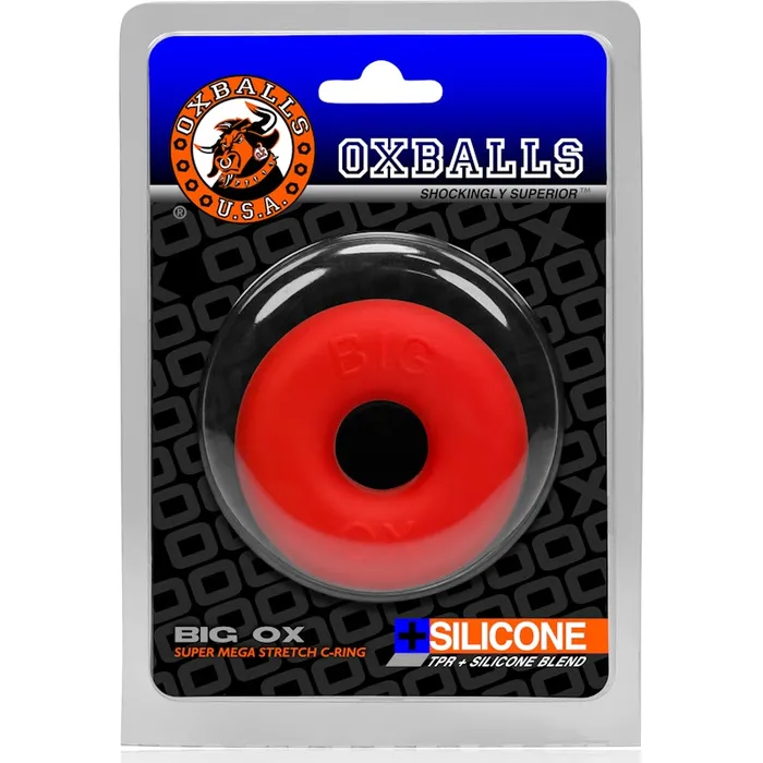 OxBalls Big Ox Cockring Red Ice | Vibrators