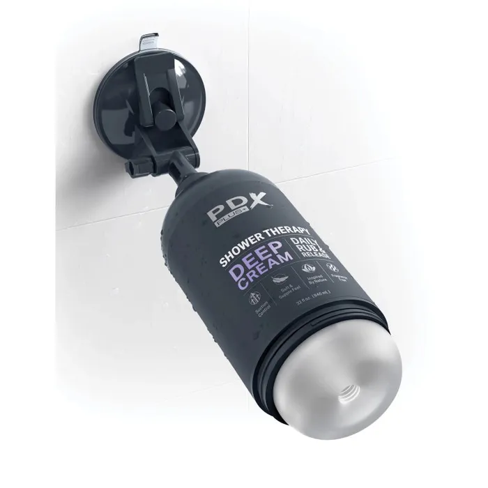 Pipedream Male Sex Toys | Shower Therapy - Deep Cream - Frosted Pipedream Male Sex Toys | Shower Therapy - Deep Cream - Frosted