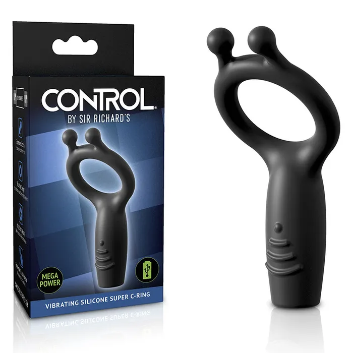 Pipedream Male Sex Toys Sir Richards Vibrating Silicone Super CRingsr1058