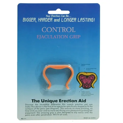 Plastic U Erection Grip Golden Triangle Male Sex Toys