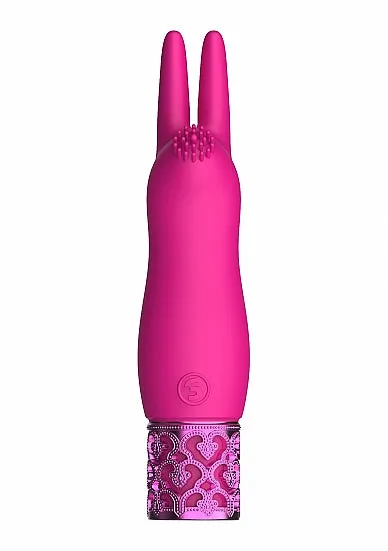 Royal Gems Elegance Rechargeable Silicone Bullet Pink | Shots America Female Sex Toys